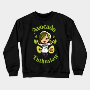 Avocado Enthusiast Crewneck Sweatshirt